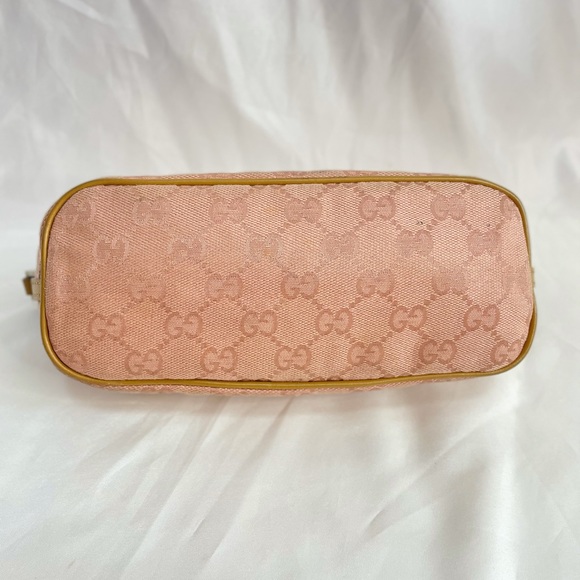 ✨SOLD✨ Gucci Vintage Pink Boat Bag Pochette - Picture 5 of 13